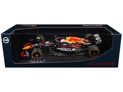Red Bull Racing RB19 #1 Max Verstappen "Oracle" Winner F1 Formula One "Japanese GP" (2023) with Driver Limited Edition to 180 pieces Worldwide 1/18 Diecast Model Car by Minichamps - View 3