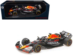 Red Bull Racing RB19 #1 Max Verstappen "Oracle" Winner F1 Formula One "Japanese GP" (2023) with Driver Limited Edition to 180 pieces Worldwide 1/18 Diecast Model Car by Minichamps - View 1