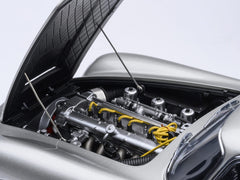 Aston Martin DB5 RHD (Right Hand Drive) Birch Silver 1/18 Model Car by Autoart - View 3