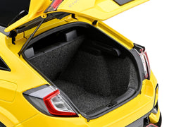 2021 Honda Civic Type R (FK8) RHD (Right Hand Drive) Sunlight Yellow Limited Edition 1/18 Model Car by Autoart - View 5