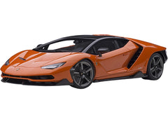 Lamborghini Centenario Arancio Argos / Pearl Orange with Carbon Top 1/18 Model Car by Autoart - View 1