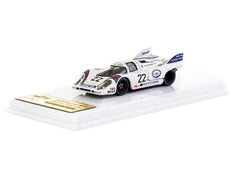 Porsche 917K #22 Gijs van Lennep - Helmut Marko "Martini Racing" Winner "24 Hours of Le Mans" (1971) "Curitiba64" Series 1/64 Diecast Model Car by Tarmac Works - View 2