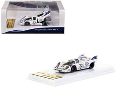 Porsche 917K #22 Gijs van Lennep - Helmut Marko "Martini Racing" Winner "24 Hours of Le Mans" (1971) "Curitiba64" Series 1/64 Diecast Model Car by Tarmac Works - View 1