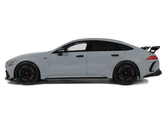 2024 Brabus Rocket 1000 Nardo Gray with Black Top 1/18 Model Car by GT Spirit - View 4