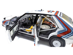 Lancia Delta HF 4WD #3 Bruno Saby - Jean-Francois Fauchille "Martini Racing" Winner "Rally Monte Carlo" (1988) 1/18 Diecast Model Car by Kyosho - View 4