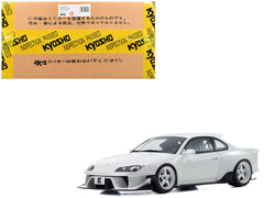 Nissan Silvia (S15) "Khyzyl Saleem" White 1/18 Model Car by Kyosho - View 1