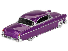 1954 Lincoln Capri Hot Rod Purple Metallic Limited Edition to 3600 pieces Worldwide 1/64 Diecast Model Car by Mini GT - View 3