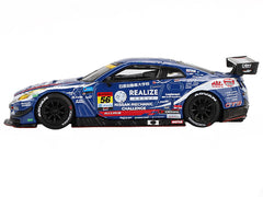 Nissan GT-R NISMO GT3 #56 Joao Paulo de Oliveira - Teppei Natori "REALIZE Nissan Mechanic Challenge GT-R" "Super GT Series" (2023) Limited Edition 1/64 Diecast Model Car by Mini GT - View 2