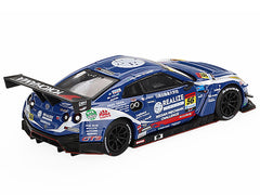 Nissan GT-R NISMO GT3 #56 Joao Paulo de Oliveira - Teppei Natori "REALIZE Nissan Mechanic Challenge GT-R" "Super GT Series" (2023) Limited Edition 1/64 Diecast Model Car by Mini GT - View 3