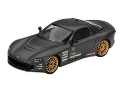 Mazda RX-7 RE-Amemiya "Matsukiyo KOKU 3 Rotor NA-7" Carbon Fiber "Tokyo Auto Salon 2025 Best Tuned Car Award" Limited Edition 1/64 Diecast Model Car by Mini GT - View 2