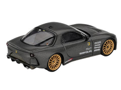 Mazda RX-7 RE-Amemiya "Matsukiyo KOKU 3 Rotor NA-7" Carbon Fiber "Tokyo Auto Salon 2025 Best Tuned Car Award" Limited Edition 1/64 Diecast Model Car by Mini GT - View 4