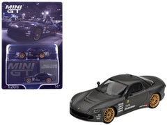 Mazda RX-7 RE-Amemiya "Matsukiyo KOKU 3 Rotor NA-7" Carbon Fiber "Tokyo Auto Salon 2025 Best Tuned Car Award" Limited Edition 1/64 Diecast Model Car by Mini GT - View 1