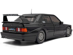 Mercedes Benz 190 Evolution II (W201) "Solido Works" Black 1/18 Diecast Model Car by Solido - View 4