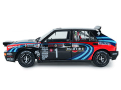 Lancia Delta HF Integrale #1 A. Sacco - A. Ollero "Miki Biasion Martini Racing Rallye Monte Carlo 1990 Tribute" FIA Historic Rally (2026) "Competition" Series 1/18 Diecast Model Car by Solido - View 3