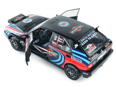 Lancia Delta HF Integrale #1 A. Sacco - A. Ollero "Miki Biasion Martini Racing Rallye Monte Carlo 1990 Tribute" FIA Historic Rally (2026) "Competition" Series 1/18 Diecast Model Car by Solido - View 4