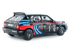 Lancia Delta HF Integrale #1 A. Sacco - A. Ollero "Miki Biasion Martini Racing Rallye Monte Carlo 1990 Tribute" FIA Historic Rally (2026) "Competition" Series 1/18 Diecast Model Car by Solido - View 5