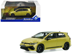 2023 Volkswagen Golf R 333 Limited Edition Lime Yellow Metallic with Black Top 1/43 Diecast Model Car by Solido - View 1