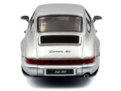 1994 Porsche 911 (964) RS Silver Metallic with Black Stripes 1/43 Diecast Model Car by Solido - View 4