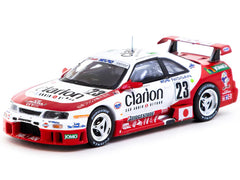 Nissan NISMO GT-R LM #23 Kazuyoshi Hoshino - Toshio Suzuki - Masahiko Kageyama "Presentation" "24 Hours of Le Mans" (1995) "Hobby64" Series 1/64 Diecast Model Car by Tarmac Works - View 2