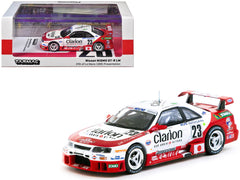 Nissan NISMO GT-R LM #23 Kazuyoshi Hoshino - Toshio Suzuki - Masahiko Kageyama "Presentation" "24 Hours of Le Mans" (1995) "Hobby64" Series 1/64 Diecast Model Car by Tarmac Works - View 1
