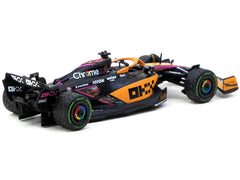 McLaren MCL36 #3 Daniel Ricciardo Formula One F1 "Japanese GP" (2022) "Global64" Series 1/64 Diecast Model Car by Tarmac Works - View 2