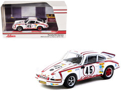 Porsche 911 Carrera RSR 2.8 #45 Erwin Kremer - Paul Keller - Clemens Schickentanz "Kremer Racing Team" GTS 3.0 Class Winner "24 Hours of Le Mans" (1973) "Collab64" Series 1/64 Diecast Model Car by Schuco & Tarmac Works - View 1